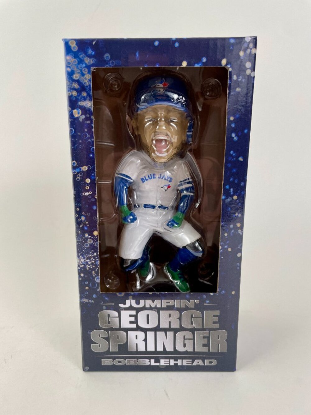 NEW IN BOX Jumpin' George Springer Bobblehead Doll, Toronto Blue Jays 2026